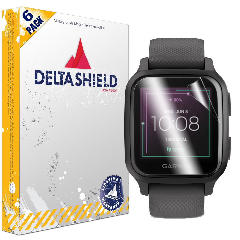 Fuerza motriz Gruñido Identificar DeltaShield BodyArmor Garmin Venu Sq 2 Screen Protector [6-Pack] –  Deltashield