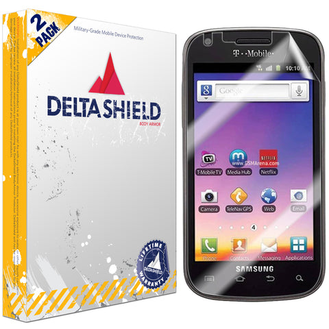 DeltaShield BodyArmor Samsung Galaxy S Blaze 4G Ultra Clear Screen Protector (2-Pack)