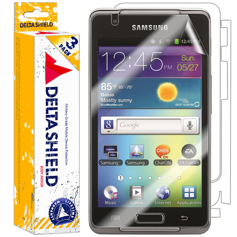 DeltaShield Front Back Protector For Samsung Galaxy Player 4 2
