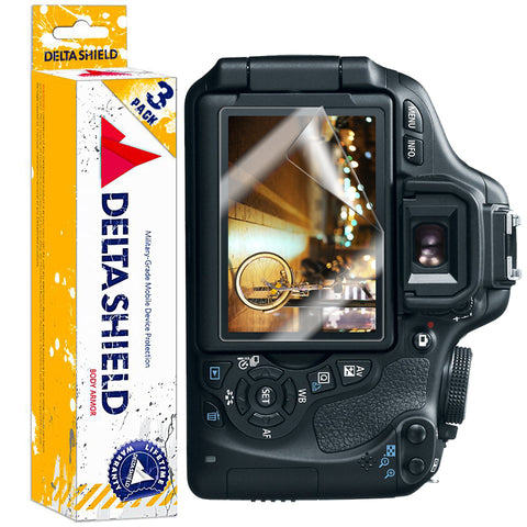 DeltaShield Screen Protector For Canon EOS Rebel T3i DSLR
