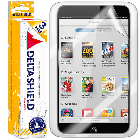DeltaShield Screen Protector For Barnes & Noble Nook HD 7 