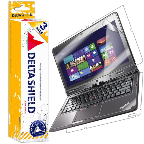 DeltaShield Front Back Protector For Lenovo ThinkPad Twist S230u