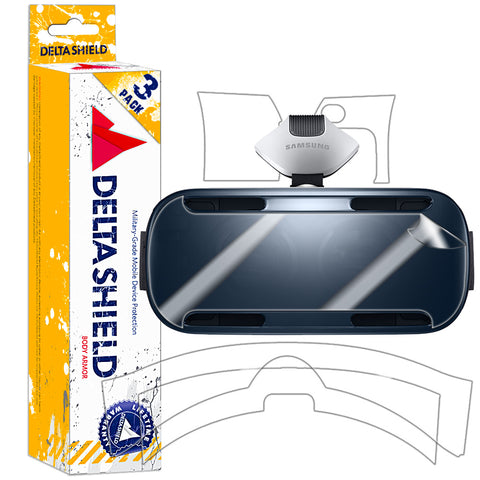 DeltaShield Front Back Protector For Samsung Gear VR