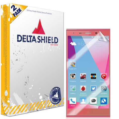 DeltaShield BodyArmor BLU Pure XL Ultra Clear Screen Protector (2-Pack)