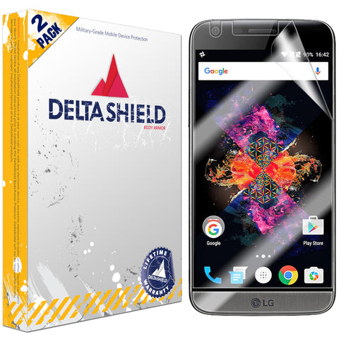 DeltaShield BodyArmor LG G5 Ultra Clear Screen Protector (2-Pack)