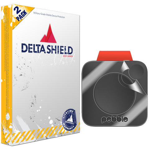 DeltaShield BodyArmor Pebble Core Ultra Clear Screen Protector (2-Pack)