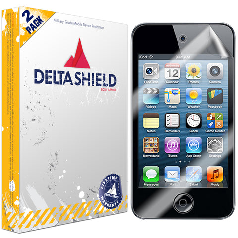 DeltaShield BodyArmor Apple iPod Touch (4th Gen) Ultra Clear Screen Protector (2-Pack)