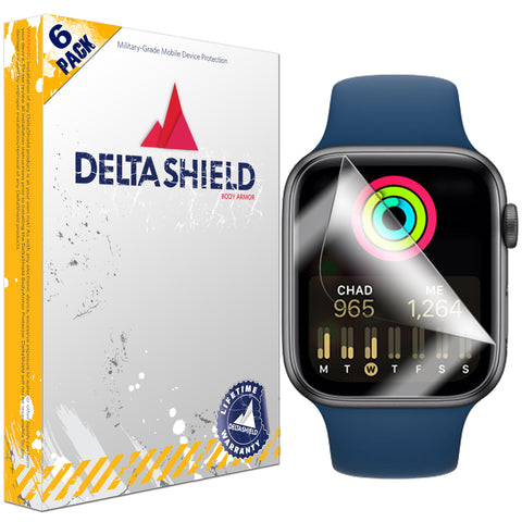 DeltaShield Screen Protector for Apple Watch Series 4 (44mm, Edge to Edge)