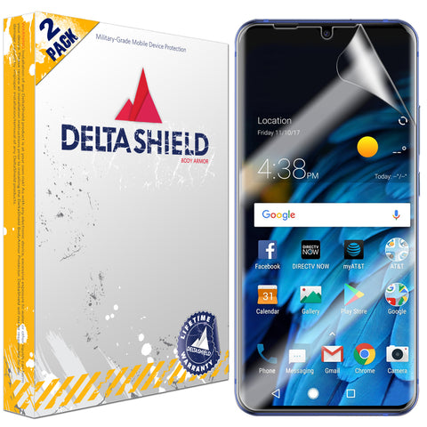 DeltaShield BodyArmor ZTE Axon 10 Pro Screen Protector (2-Pack)