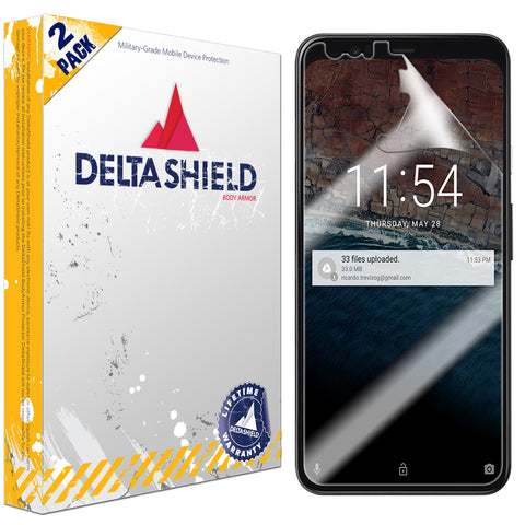 DeltaShield BodyArmor Google Pixel 4 XL (Case Friendly) Screen Protector (2-Pack)