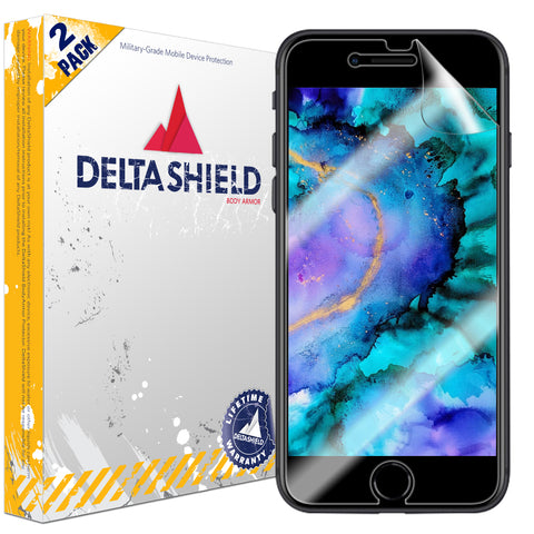DeltaShield BodyArmor Apple iPhone SE [2020/2022] Screen Protector [2-Pack]