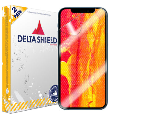 DeltaShield BodyArmor Apple iPhone 12 Pro Max (6.7 inch) Screen Protector (2-Pack)