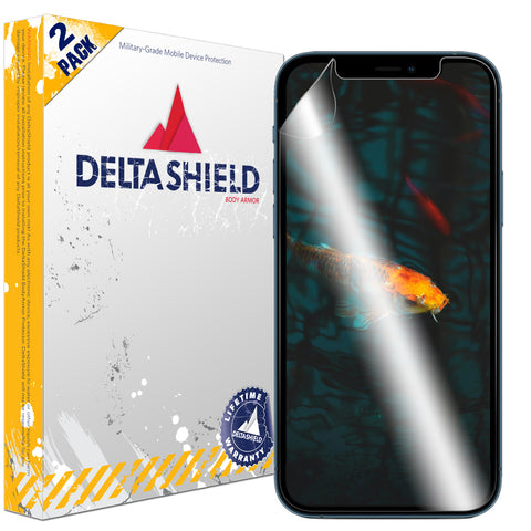 DeltaShield BodyArmor Apple iPhone 12 Pro (6.1 inch) Screen Protector (2-Pack)