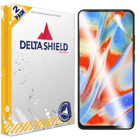 DeltaShield BodyArmor Motorola One Hyper (6.5 inch) Screen Protector (2-Pack)