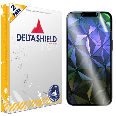 DeltaShield BodyArmor Apple iPhone 13 Pro Max (6.7 inch) Screen Protector (2-Pack)